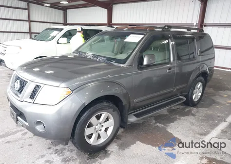 2008 Nissan Pathfinder Se from USA, damaged, VIN 5N1AR18U78C603136